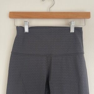 Lululemon‎ Align Diverge Emboss Black Leggings Size 4